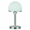Lampe de table Trio Joost 2 Nickel mat, 1 lumière