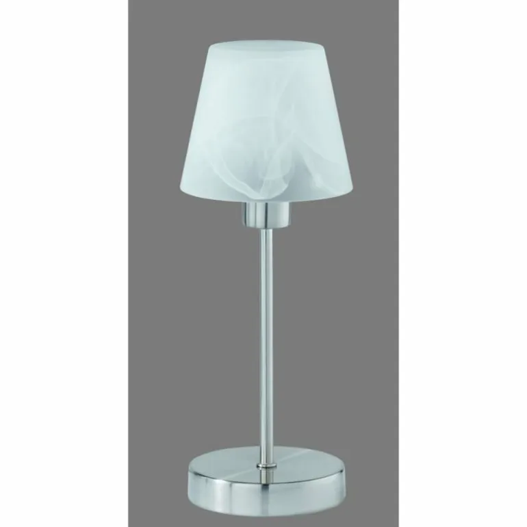 Lampe de table Trio Luis 2 Nickel mat, 1 lumière