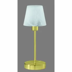 Lampe de table Trio Luis 2 Laiton, 1 lumière