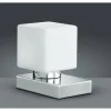 Lampe de table Trio Till 2 Nickel mat, 1 lumière