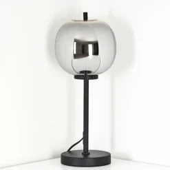 Lampe de table Verbania Noir, 1 lumière