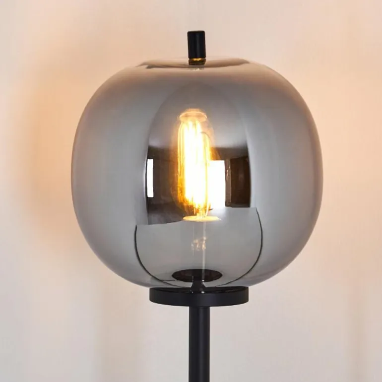 Lampe de table Verbania Noir, 1 lumière