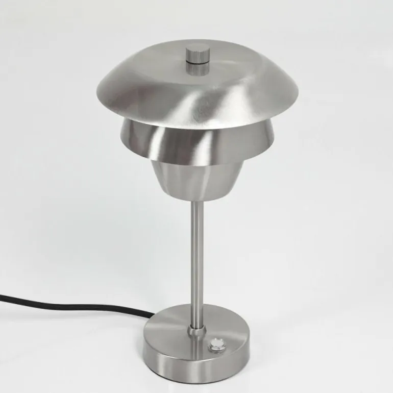 Lampe de table Wacissa Nickel mat, 1 lumière