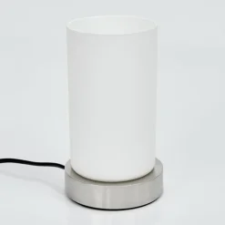 Lampe de table Youd Nickel mat, 1 lumière