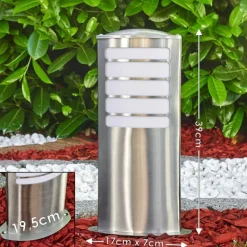 Lampe d'extérieur Alslev Acier inoxydable, 1 lumière