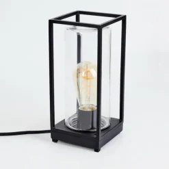 Lampe d'extérieur Palanga Noir, 1 lumière