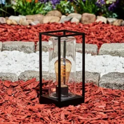 Lampe d'extérieur Palanga Noir, 1 lumière