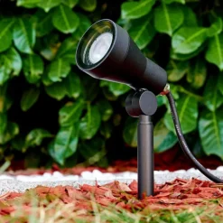 Lampe d'extérieur Vordingborg LED Noir, 1 lumière