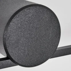 lampe miroir Puharila LED Noir, 1 lumière