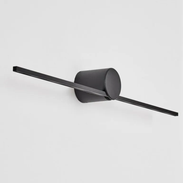 lampe miroir Puharila LED Noir, 1 lumière