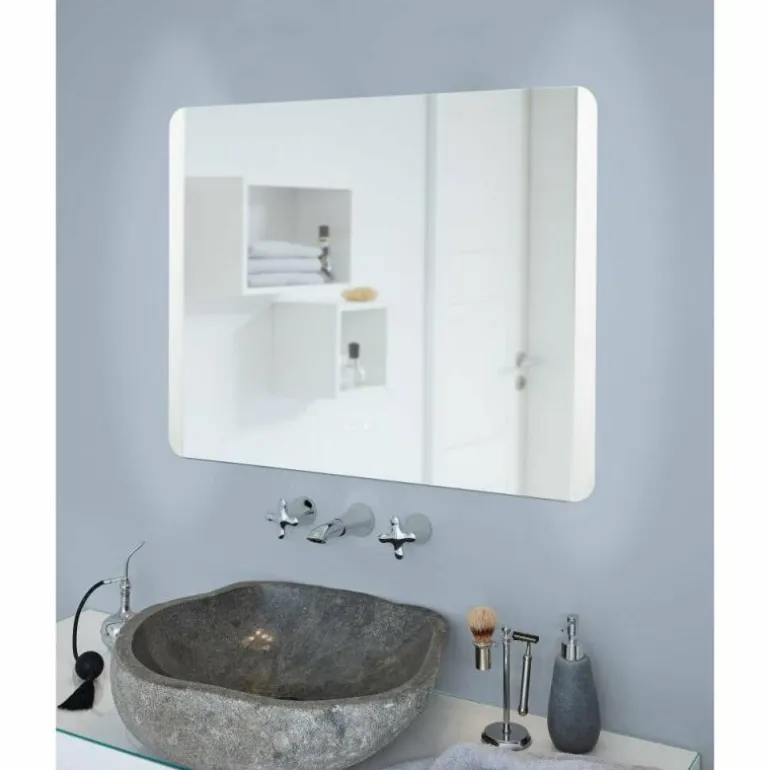 lampe miroir Eglo-Leuchten BUENAVISTA LED Argenté, 1 lumière