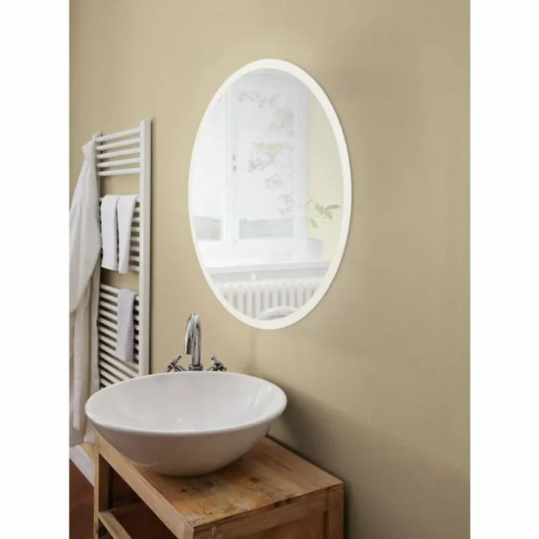 lampe miroir Eglo-Leuchten BUENAVISTA LED Argenté, 1 lumière