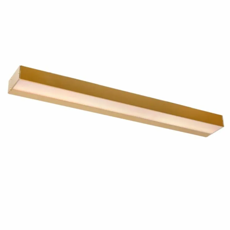 lampe miroir Lucide ALEXA LED Or, Laiton, 1 lumière