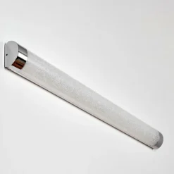 lampe miroir Morges LED Chrome, Scintillant, Blanc, 1 lumière