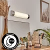 lampe miroir Morges LED Chrome, Blanc, 1 lumière