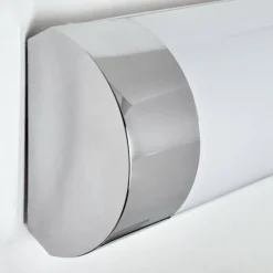lampe miroir Morges LED Chrome, Blanc, 1 lumière
