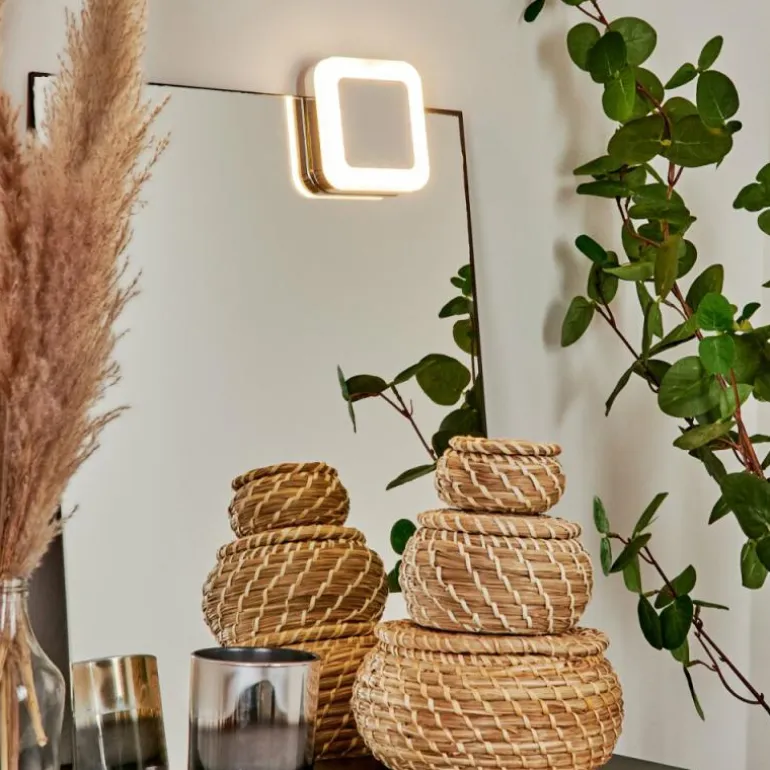 lampe miroir Morges LED Chrome, Blanc, 1 lumière