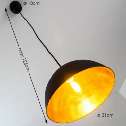 Lampe pendante Reality Jimmy Noir, 1 lumière