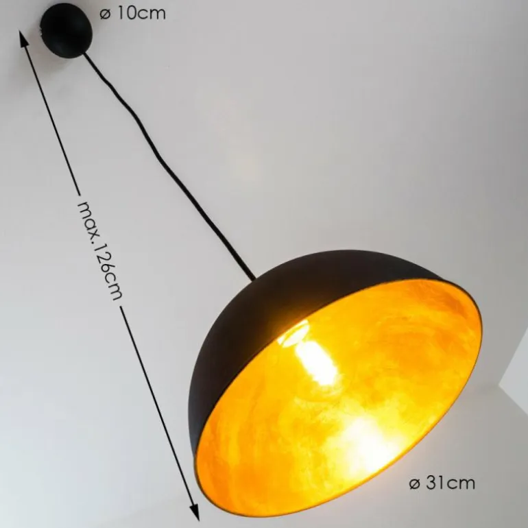 Lampe pendante Reality Jimmy Noir, 1 lumière