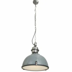 Lampe pendante Steinhauer Bikkel Gris, 1 lumière