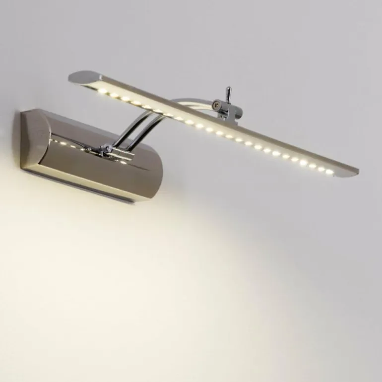 Lampe pour écran Liberia Picture LED Chrome, 1 lumière