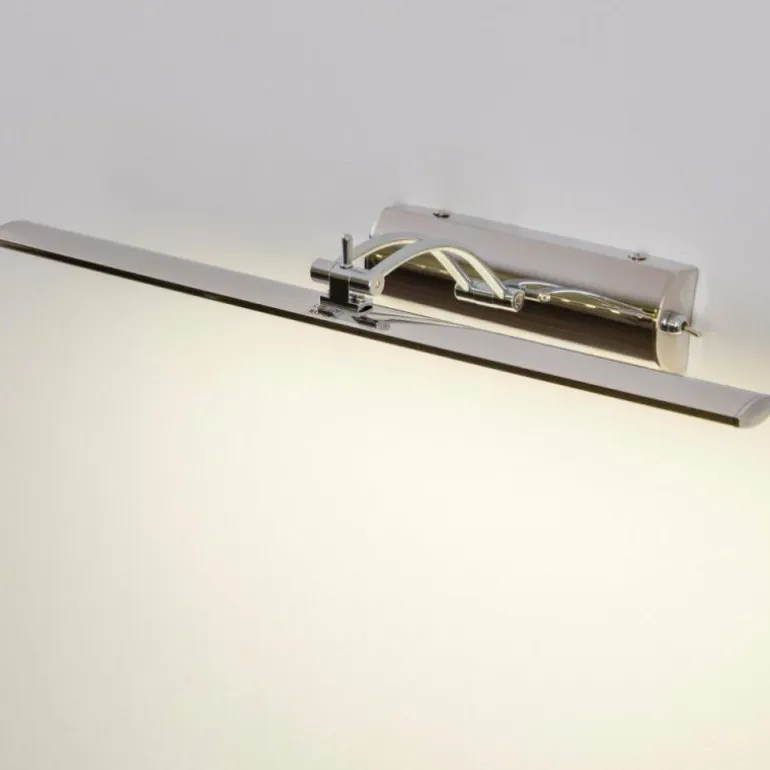 Lampe pour écran Liberia Picture LED Chrome, 1 lumière