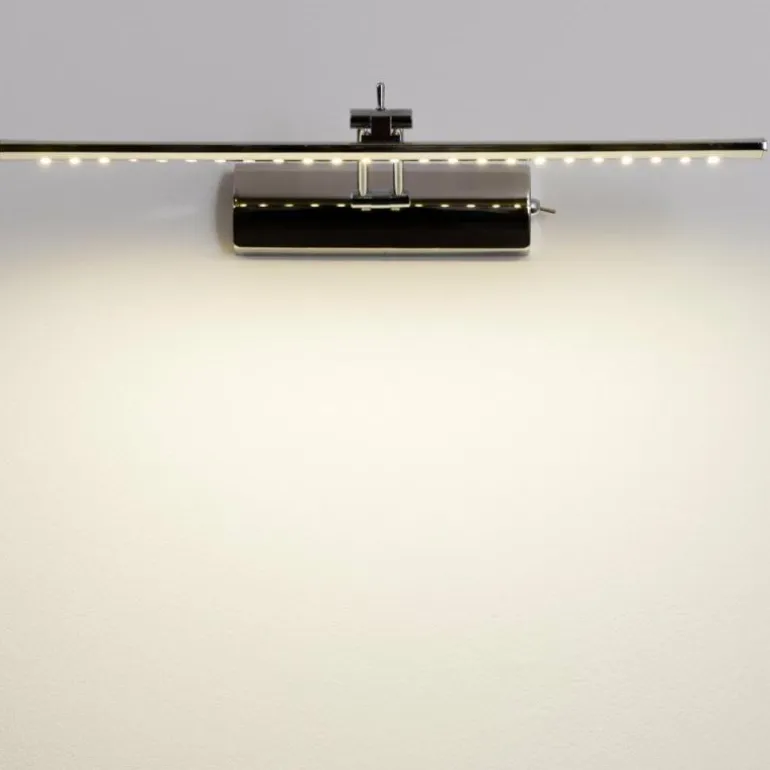 Lampe pour écran Liberia Picture LED Chrome, 1 lumière