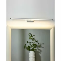 Lampe pour miroir Lucide ONNO LED Chrome, 1 lumière
