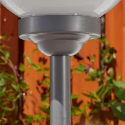lampe solaire Kanganbou LED Argenté, 4 lumières, Changeur de couleurs