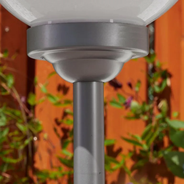 lampe solaire Kanganbou LED Argenté, 4 lumières, Changeur de couleurs