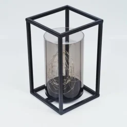 lampe solaire Aracaju LED Noir, 40 lumières