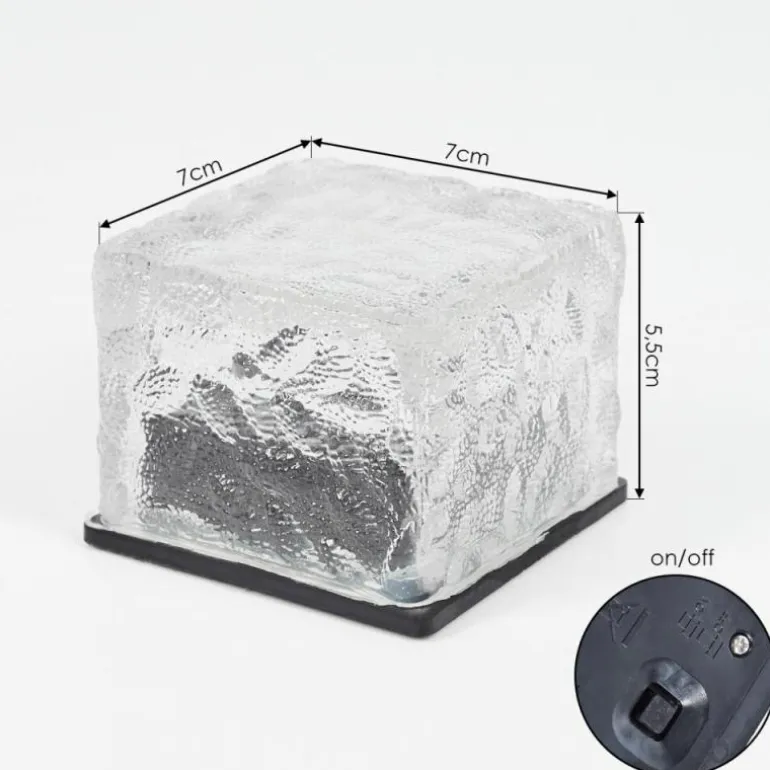 lampe solaire Gressela LED Noir, Blanc, 1 lumière, Changeur de couleurs