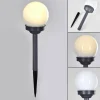 Lampe solaire Hakon LED Gris, 1 lumière