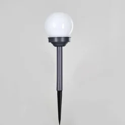 Lampe solaire Hakon LED Gris, 1 lumière