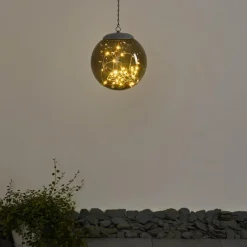 lampe solaire Horsens LED Blanc, 1 lumière
