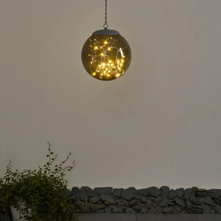 lampe solaire Horsens LED Blanc, 1 lumière