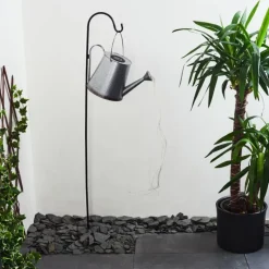 lampe solaire Isernia LED Rouille, Argenté, 80 lumières