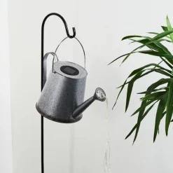 lampe solaire Isernia LED Rouille, Argenté, 80 lumières