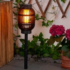 lampe solaire Joinville LED Noir, 1 lumière