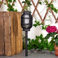 lampe solaire Joinville LED Noir, 1 lumière
