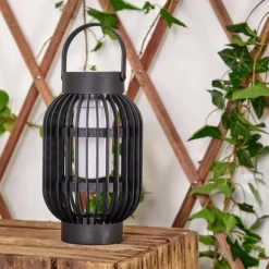 lampe solaire Joinville LED Noir, 1 lumière