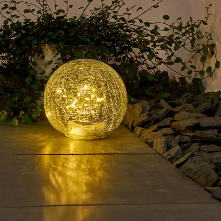 lampe solaire Jurmala LED Transparent, 1 lumière