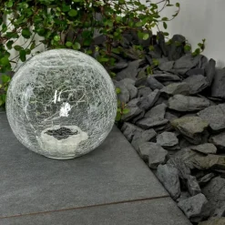 lampe solaire Jurmala LED Transparent, 1 lumière
