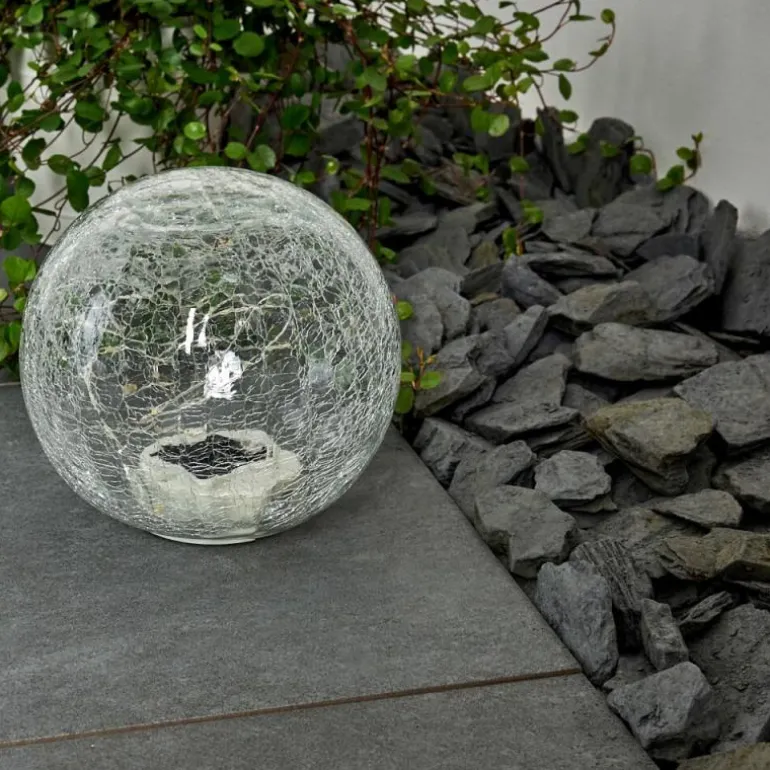 lampe solaire Jurmala LED Transparent, 1 lumière