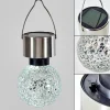 Lampe solaire Ledoux Acier inoxydable, 1 lumière
