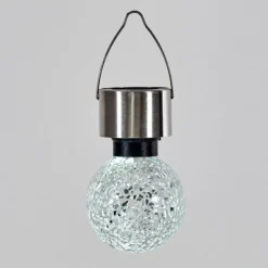 Lampe solaire Ledoux Acier inoxydable, 1 lumière