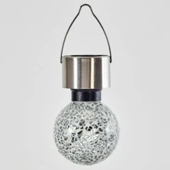 Lampe solaire Ledoux Acier inoxydable, 1 lumière