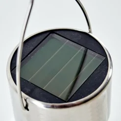 Lampe solaire Ledoux Acier inoxydable, 1 lumière
