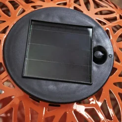 lampe solaire Leonard LED Rouge, Noir, 1 lumière