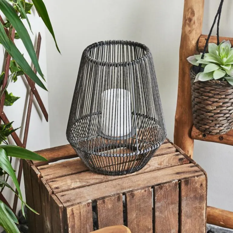lampe solaire Mendola LED Gris, 1 lumière